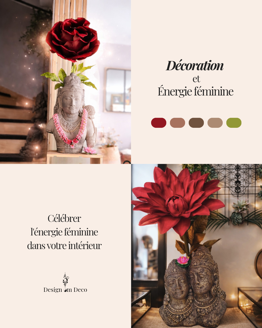 énergie féminine décoration holistique consciente